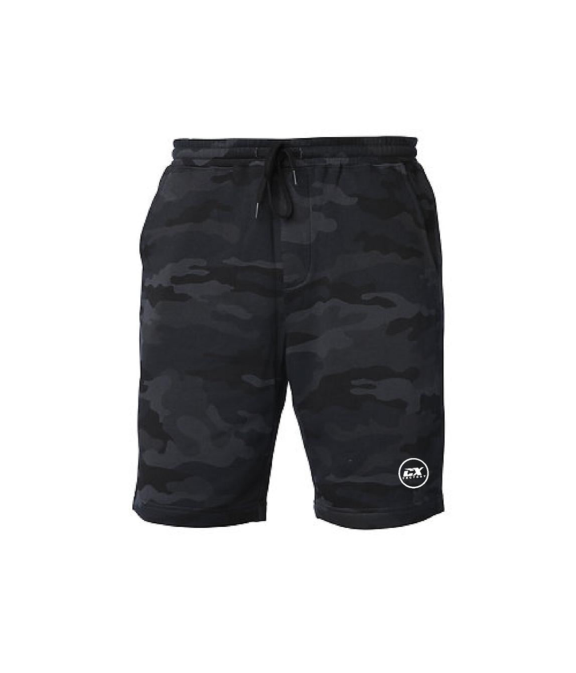 CX Factory Circle Logo Shorts - Black Camo
