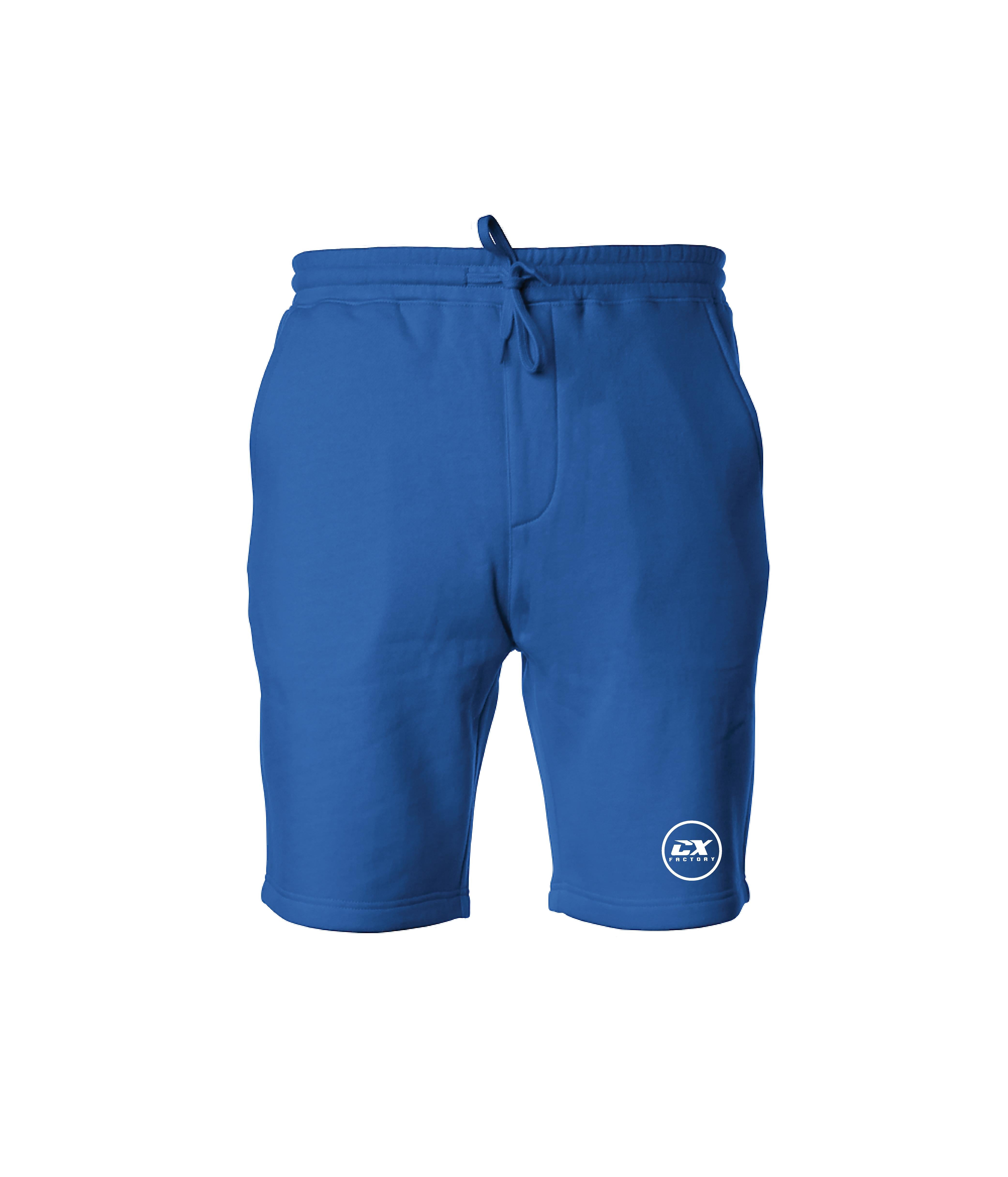 CX Factory Circle Logo Shorts - Blue