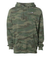 CX Factory Small Embroidered Logo Hoodie  - Camo