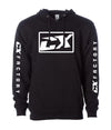 CX Factory Hoodie Clean Sleeves Basic Logo - Black/White