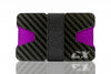 Carbon Fiber CX Wallet & Built-In Bottle Opener - Purple