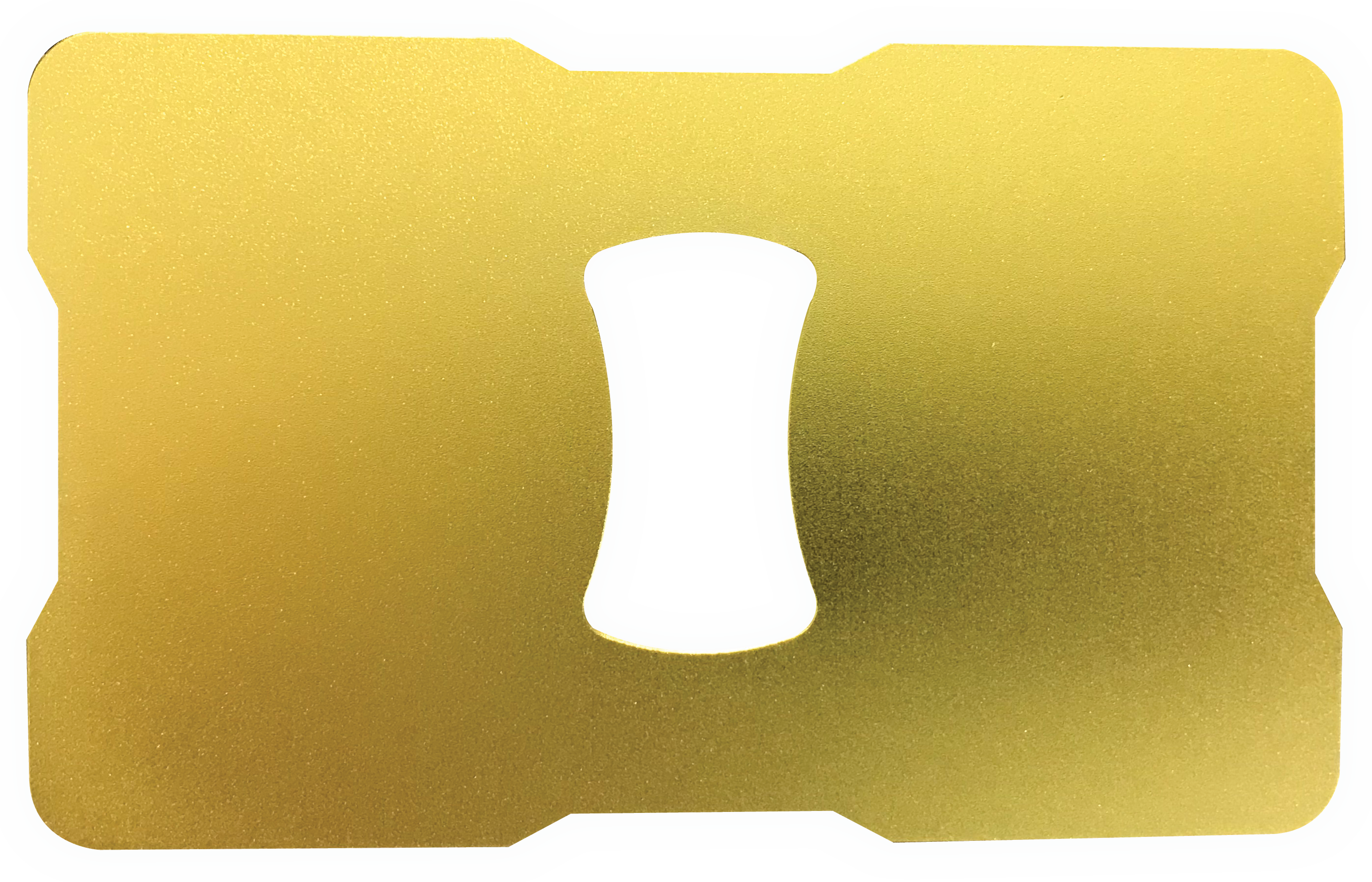 CX Wallets "V2" Aluminum Bottle Opener Insert - Gold